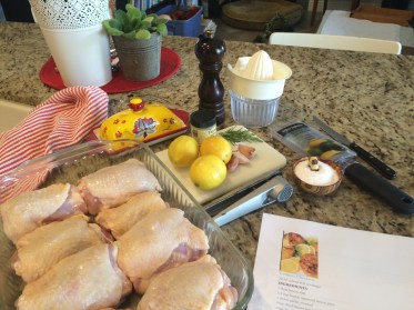 All ingredients assembled...