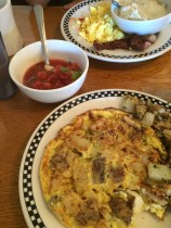 Roasted Garlic, Onion and Potato Frittata. T'was yummy.