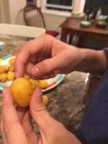 Made The Boy try one, too