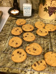 Chocolate Chip Cookies from the neighbor kid's fund raiser