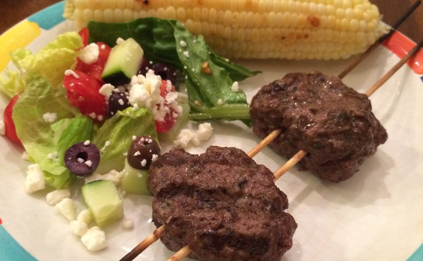 New Menu Monday: Greek Kabobs Replace Grilled&nbsp;Burgers