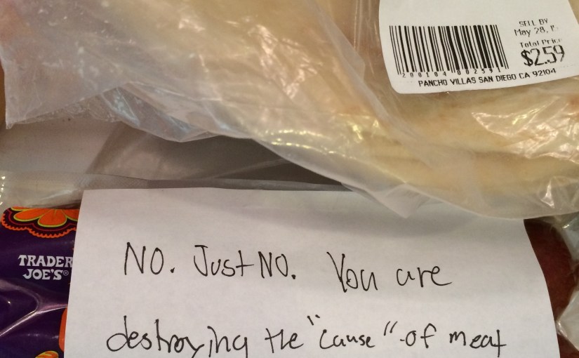 A Vegan VETO… So sue me for&nbsp;trying!