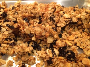 Finished granola.