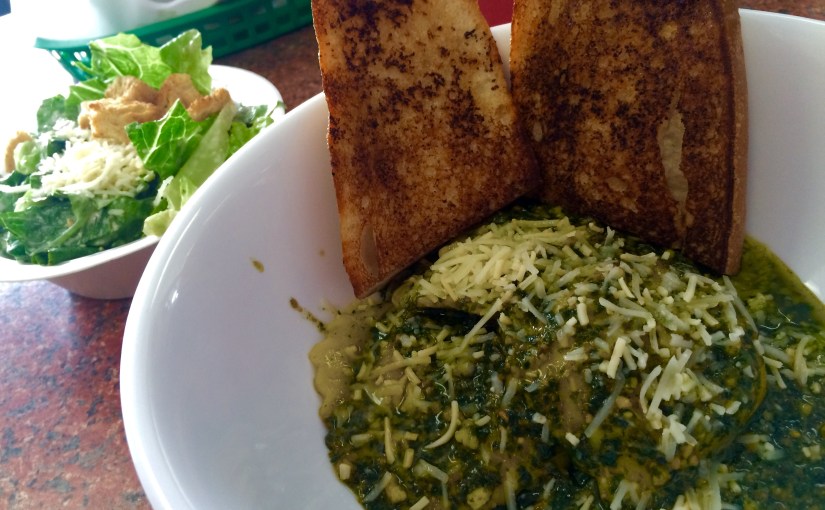 Buried Treasure, Restaurant Style- The Grill’s “Forest Mushroom Ravioli with Homemade Almond&nbsp;Pesto”