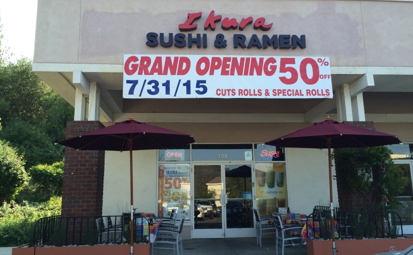 San Diego Ramen Scene- Ikura Sushi & Ramen, Scripps&nbsp;Ranch