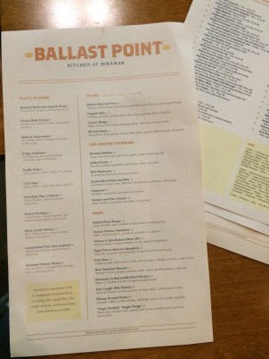 Fall and Winter Menu?